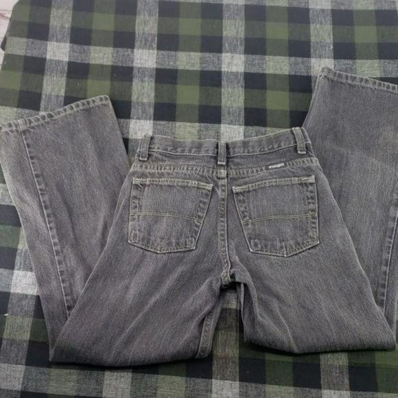 Wrangler Boy's Black Wash Slim Denim 6BCBWAB Blue Jeans Size 12‎ - Picture 2 of 8